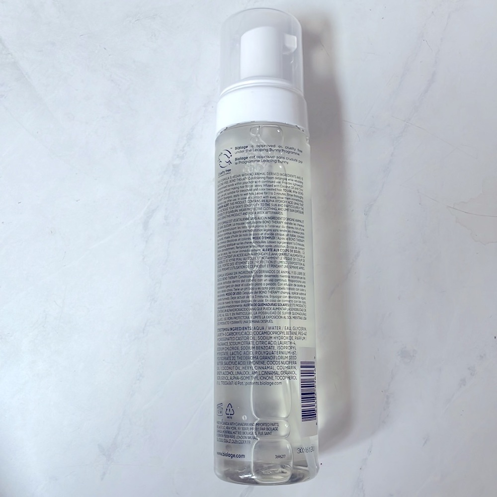 BIOLAGE Bond Therapy Conditioning Foam - Picture 3 of 4
